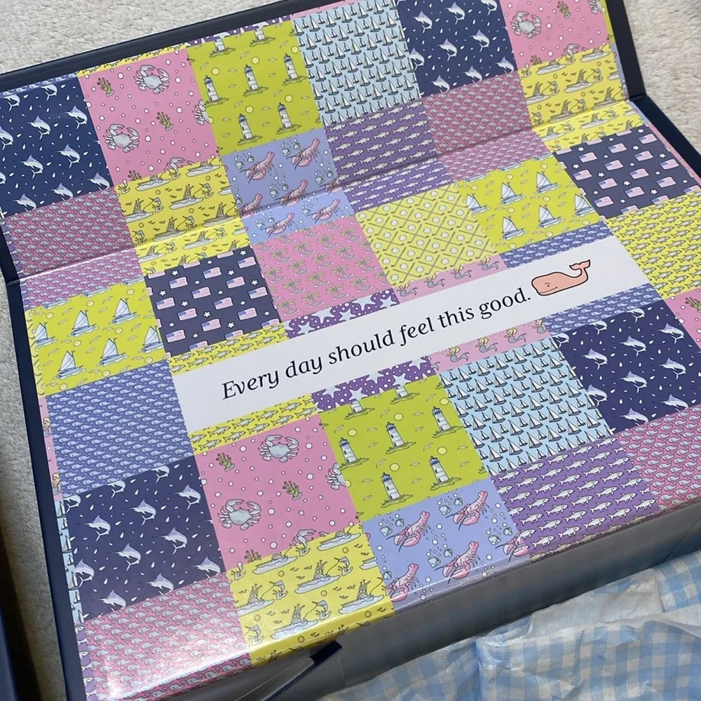 Vineyard Vines empty packaging bundle: 2 gift boxes, 3 gift bags